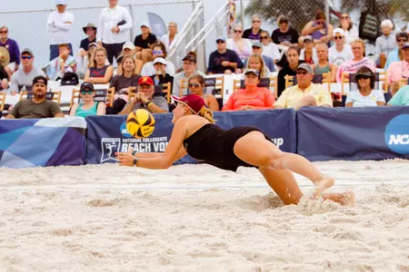 Beach Volleyball Advances in Winner’s Bracket with a 3-1 Win Over LMU