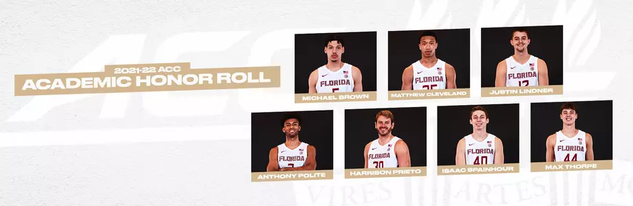 Seven From Men’s Basketball Named To ACC Academic Honor Roll
