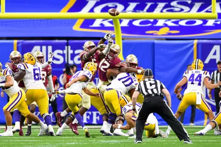 Blocked PAT Gives Florida State 24-23 Victory vs. LSU