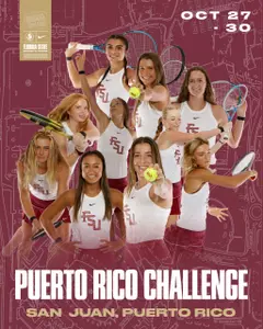 W. Tennis: Seminoles Travel To Puerto Rico Challenge