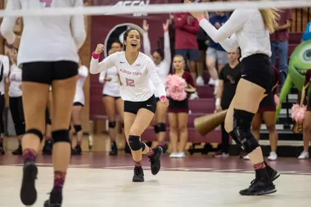 Noles Handle Hokies in Three Sets