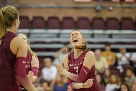 Noles Squeak By Notre Dame in Five Sets