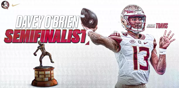 Jordan Travis Named Davey O’Brien Semifinalist