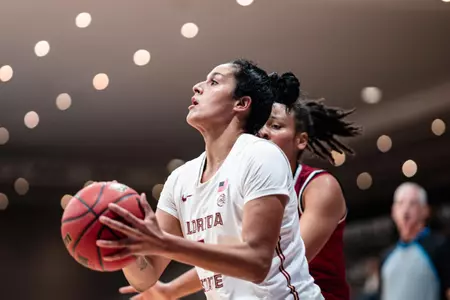 Valenzuela Sparks Noles to 88-57 Win vs. Harvard