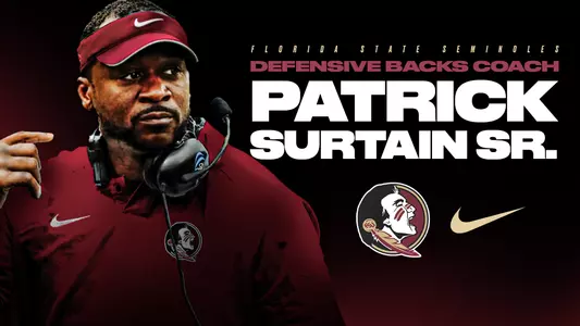 Seminoles Hire Patrick Surtain Sr. As Defensive Backs Coach