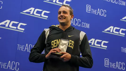 Yanchev Wins Bronze at ACC Championships