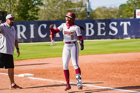 Seven-Run Fifth Inning Powers Noles Past No. 4 Arkansas