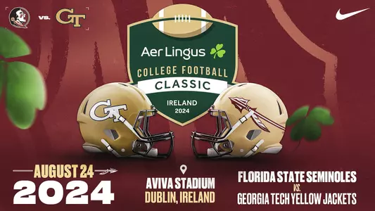 Florida State To Open 2024 Season In Ireland
