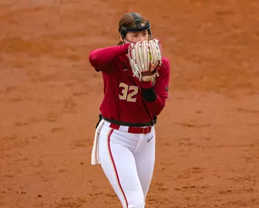 No. 4 Softball Completes Series Sweep with 12-0 Win Over Notre Dame