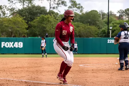 Edenfield’s Career Day Leads Noles to a Run-Rule Win Over Georgia Tech