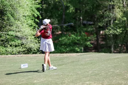 W. Golf: Heath Leads Seminoles Through Two Rounds Of ACC Championship