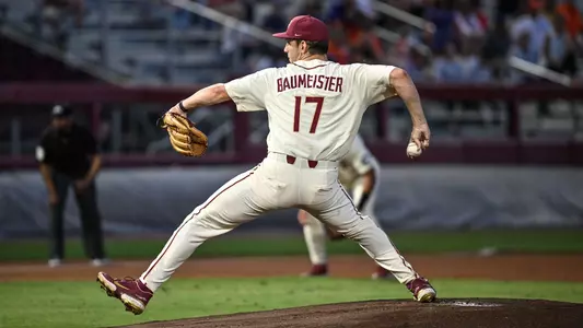 ??: Baumeister Named National Pitcher of the Week
