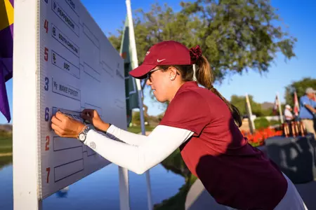 W. Golf: Seminoles Advance To Match Play At NCAA Championships