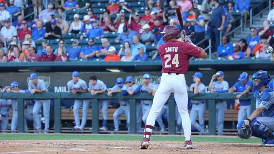 ??: Smith Ties School Record with Two Triples