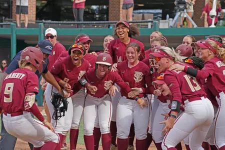 Flaherty’s Walk-Off Home Run in the 11th Leads No. 3 Softball Past Louisville