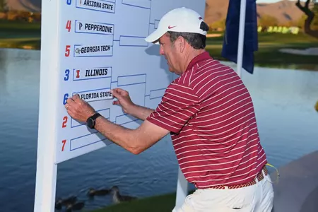 Men’s Golf Clinches Spot in the Final Eight