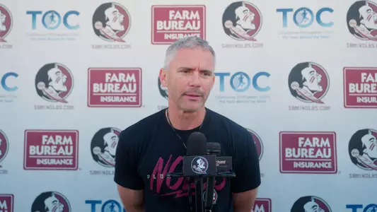 post practice mike norvell oct. 17th