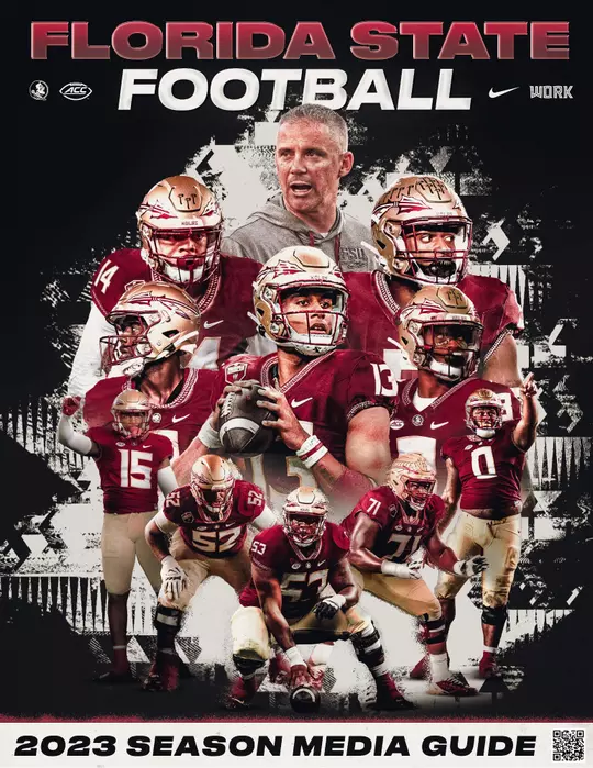 2023 Football Media Guide Cover