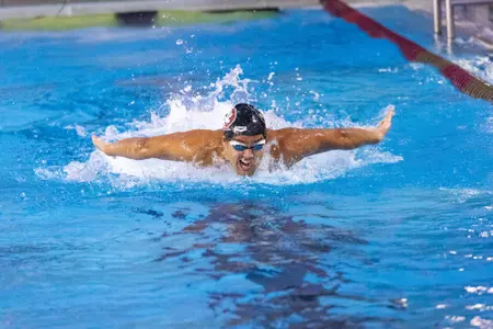 Bork Leads with 19.06 50 Freestyle on Second Day of ACC Championships Image