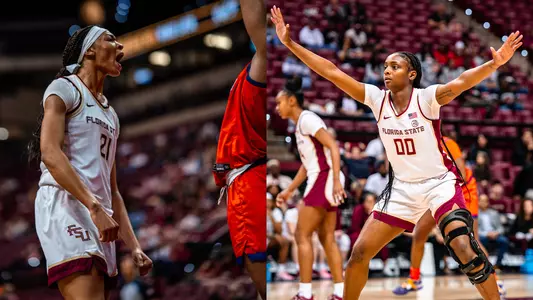 Ta'Niya Latson and Makayla Timpson