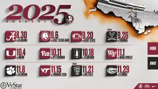 2025 Football Schedule