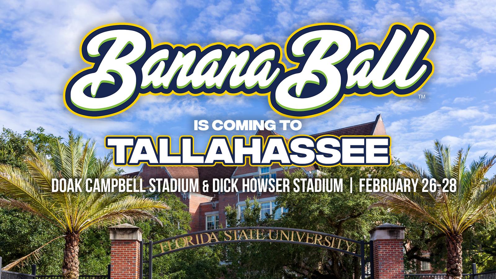 Savannah Bananas to Kick Off 2026 World Tour in Tallahassee Savannah Bananas to Kick Off 2026 World Tour in Tallahassee
