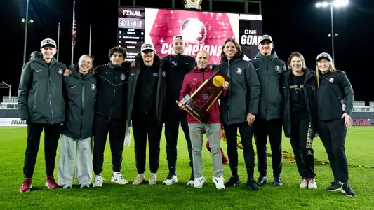 FSU Soccer Staff - 2025 National Champions