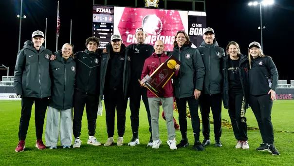 FSU Soccer Staff - 2025 National Champions