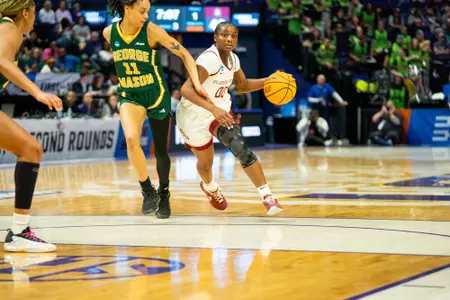 No. 22 Noles Fly by Patriots in First Round of NCAA Tournament, 94-59 Image