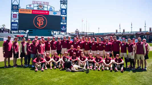 Team at Oracle Park, San Francisco Giants