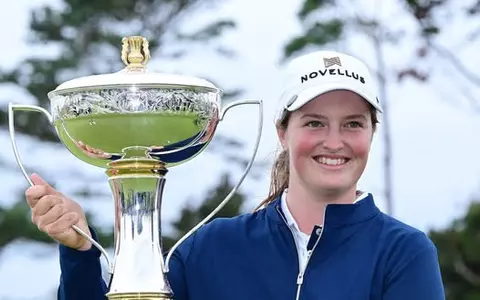 Lottie with Scottish Trophy
