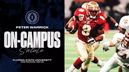 Peter Warrick On-Campus Salute