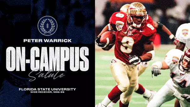 Peter Warrick On-Campus Salute