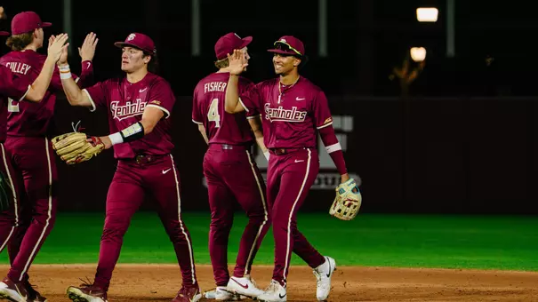 Noah Sheffield High Five Celebration