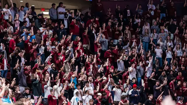 Men's Basketball Crowd vs. Virginia