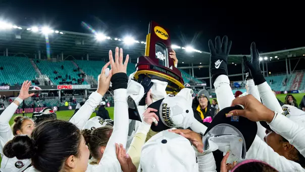 2025 Soccer National Champions Trophy Lift