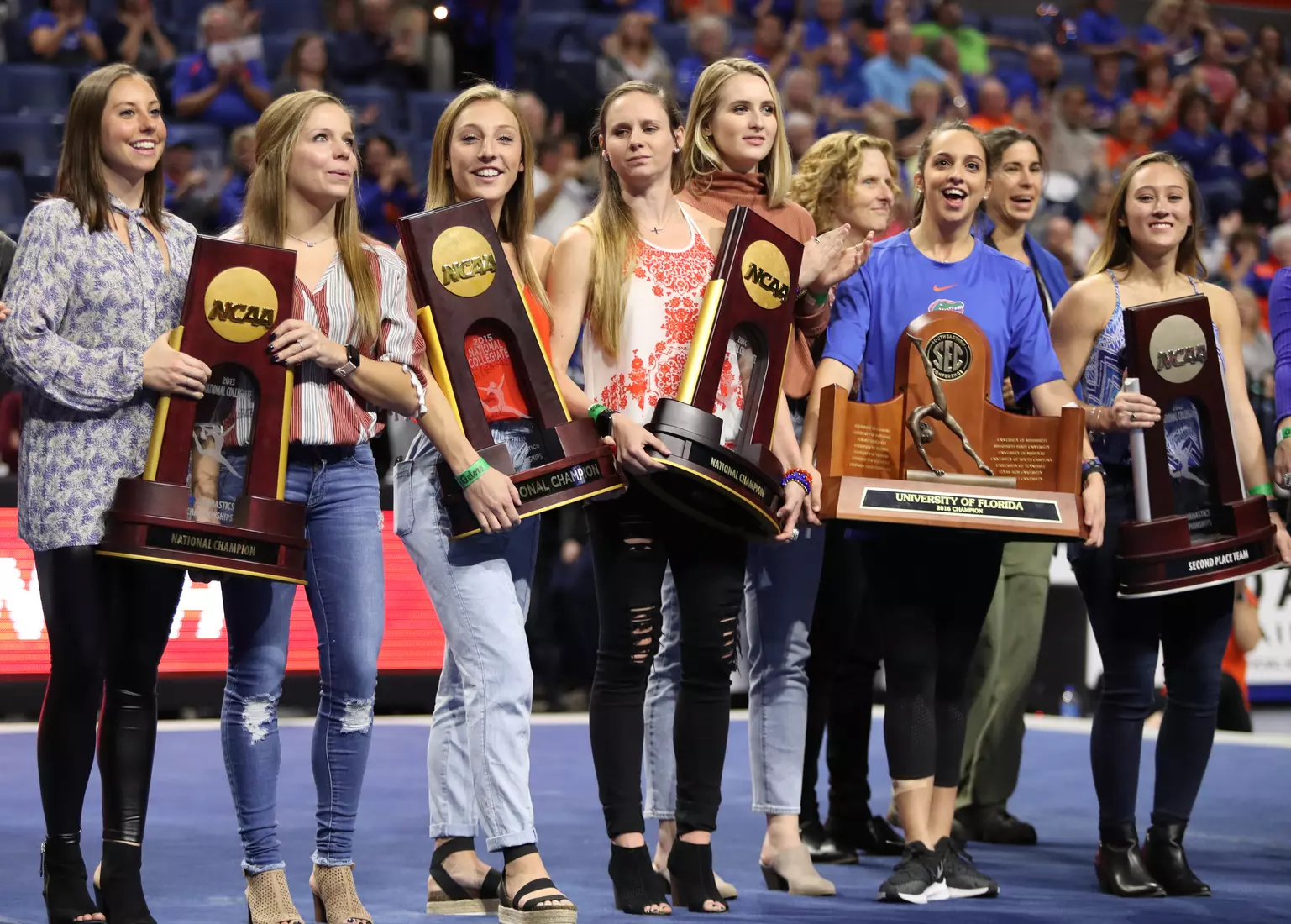 Scenes from the Gators' 198.375 - 197.775 win against the LSU Tigers