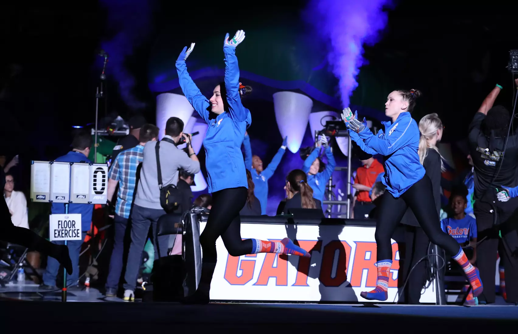 Scenes from the Gators' 198.375 - 197.775 win against the LSU Tigers