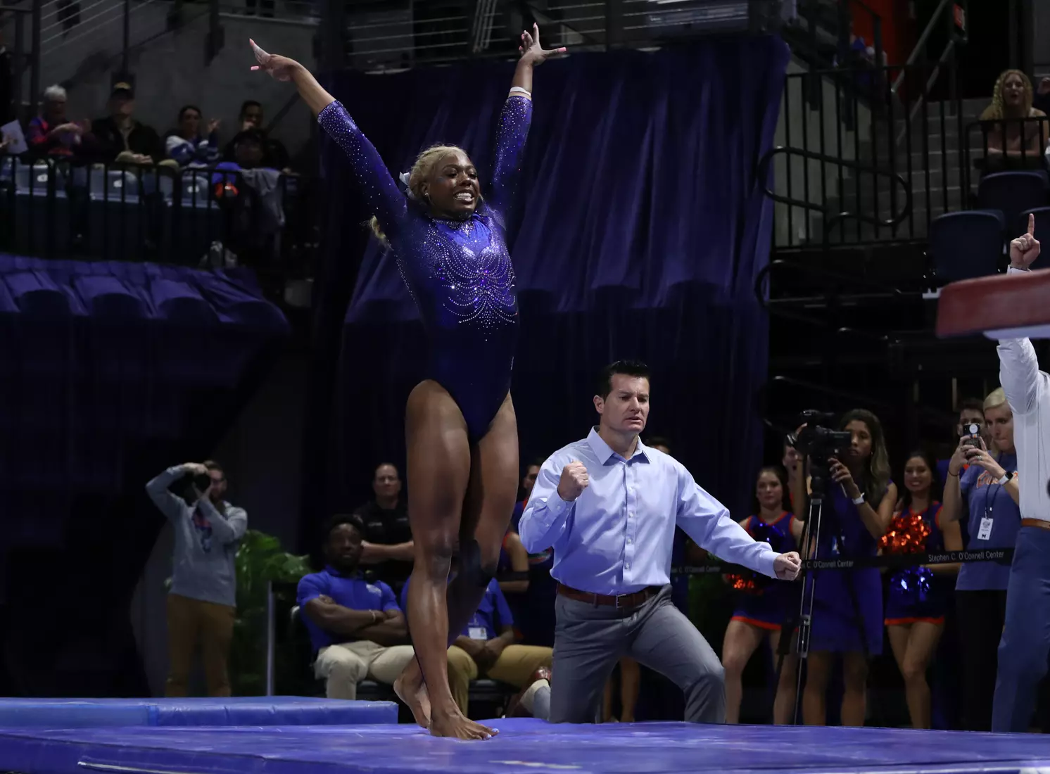 Scenes from the Gators' 198.375 - 197.775 win against the LSU Tigers