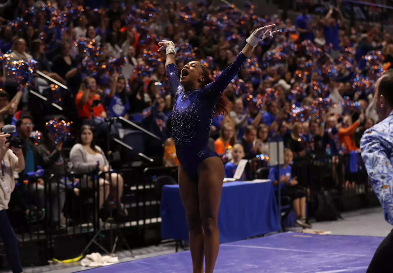 Scenes from the Gators' 198.375 - 197.775 win against the LSU Tigers