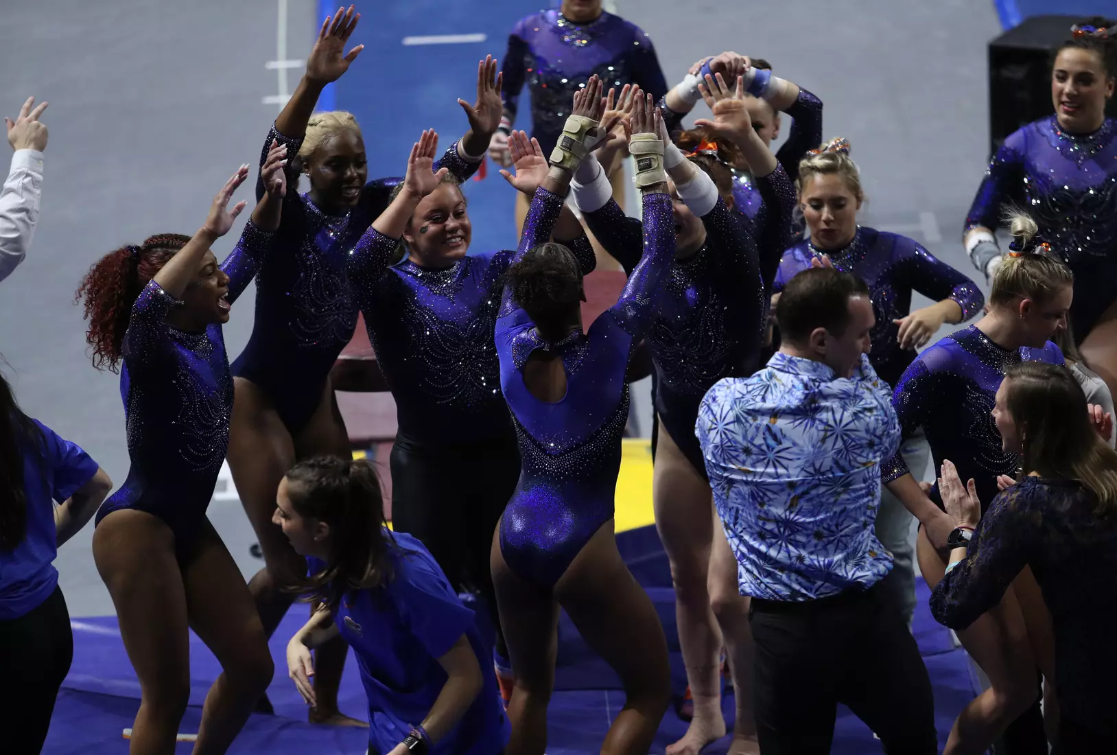 Scenes from the Gators' 198.375 - 197.775 win against the LSU Tigers