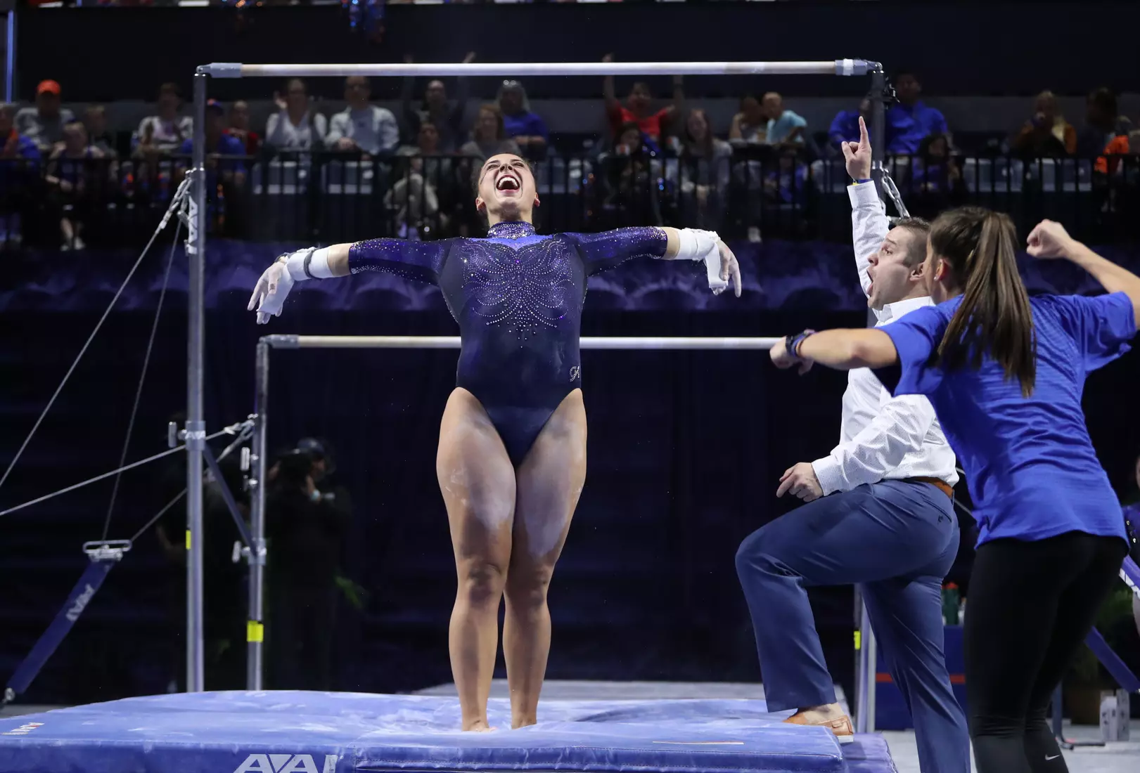 Scenes from the Gators' 198.375 - 197.775 win against the LSU Tigers