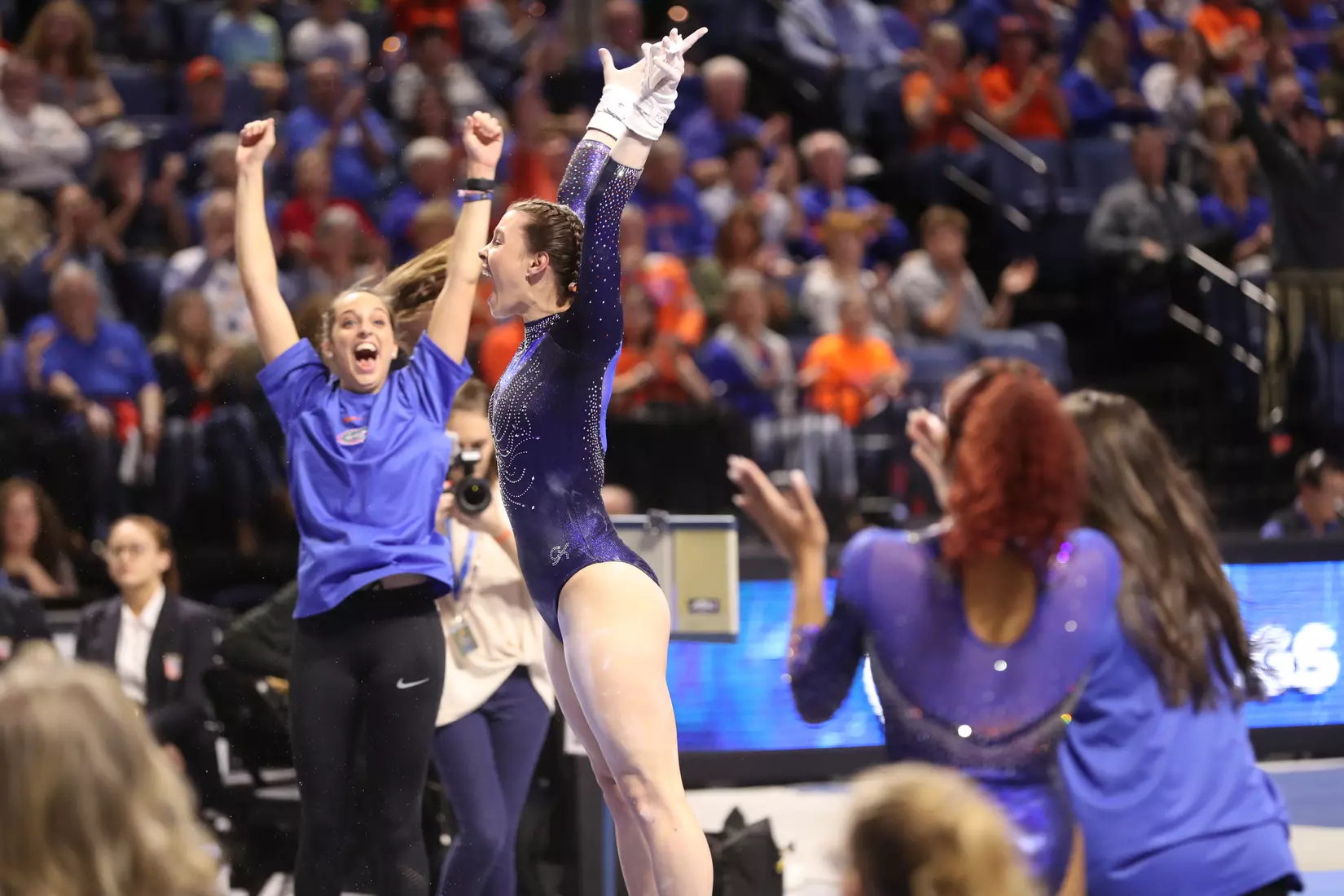 Scenes from the Gators' 198.375 - 197.775 win against the LSU Tigers