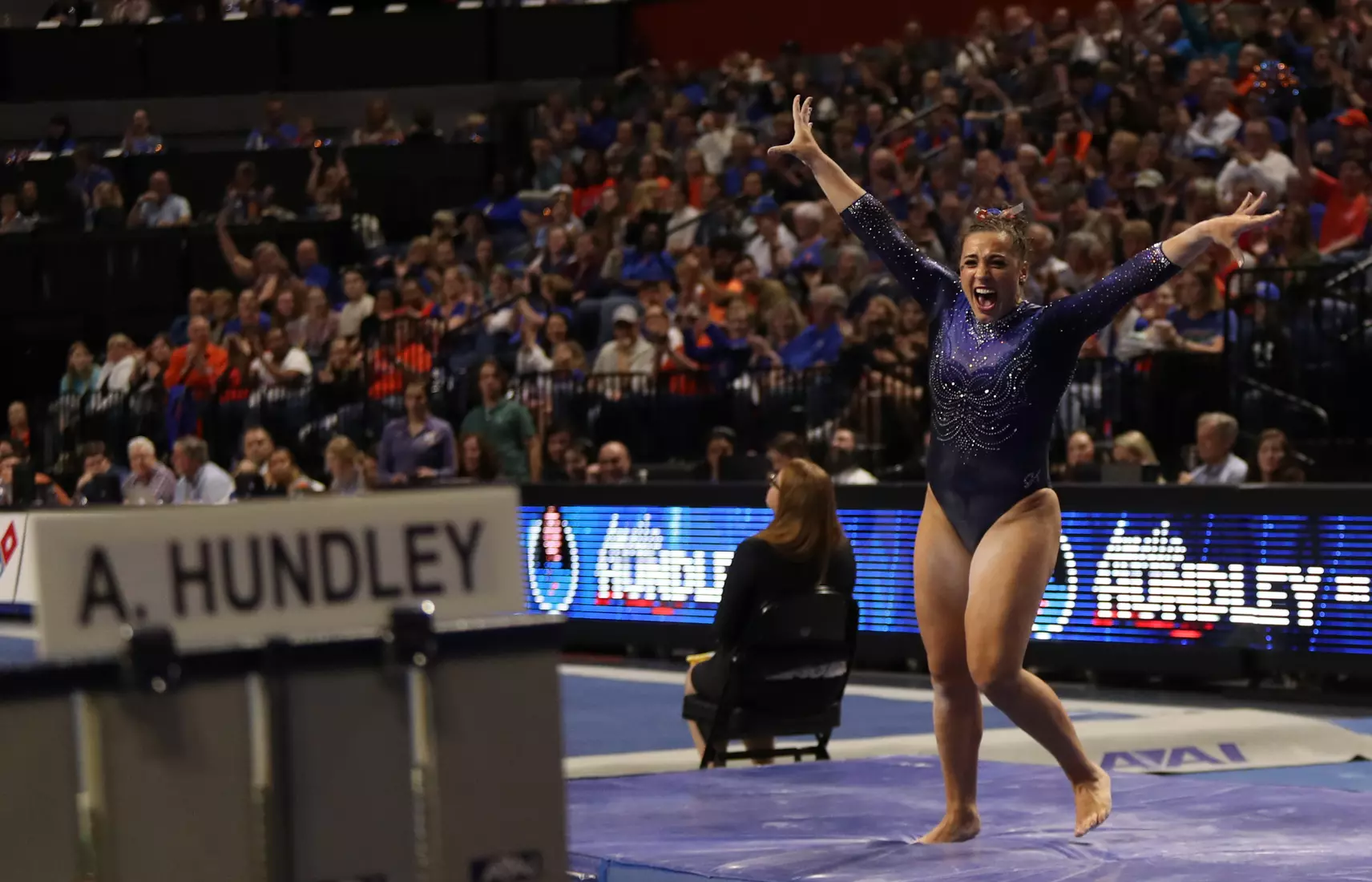 Scenes from the Gators' 198.375 - 197.775 win against the LSU Tigers