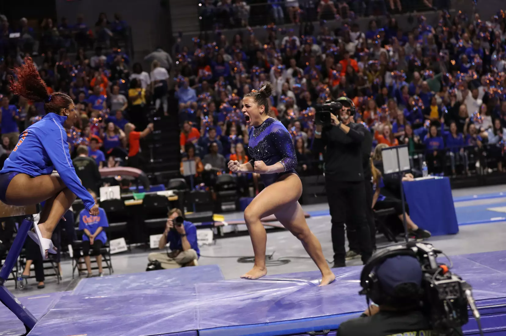 Scenes from the Gators' 198.375 - 197.775 win against the LSU Tigers
