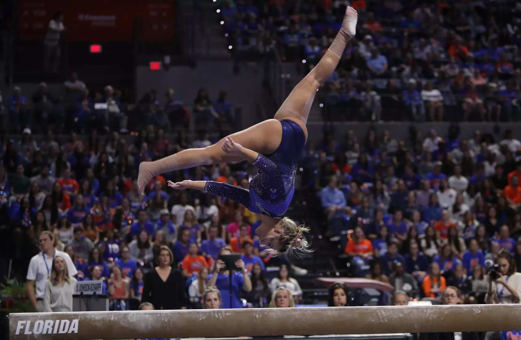 Scenes from the Gators' 198.375 - 197.775 win against the LSU Tigers