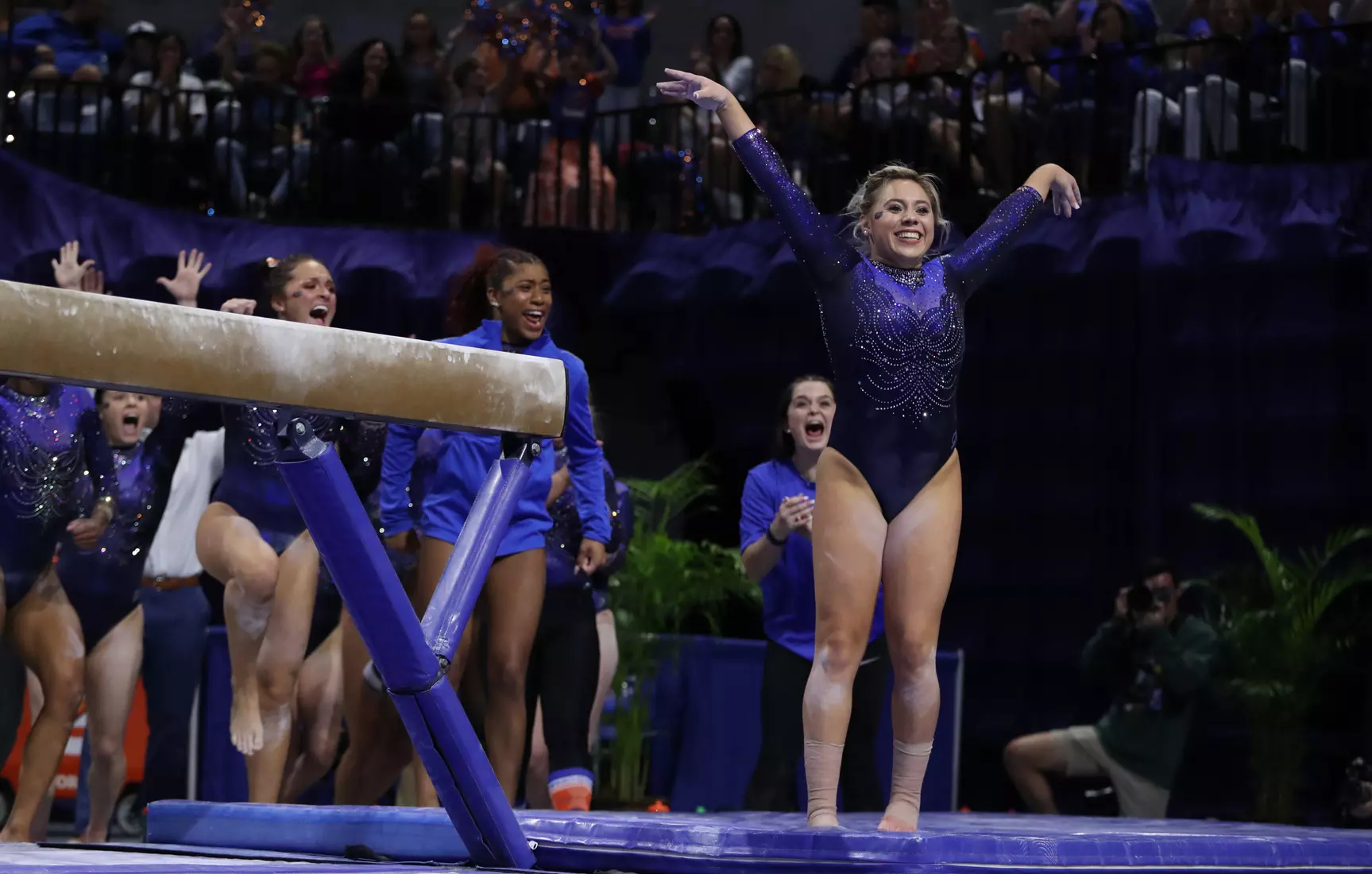 Scenes from the Gators' 198.375 - 197.775 win against the LSU Tigers