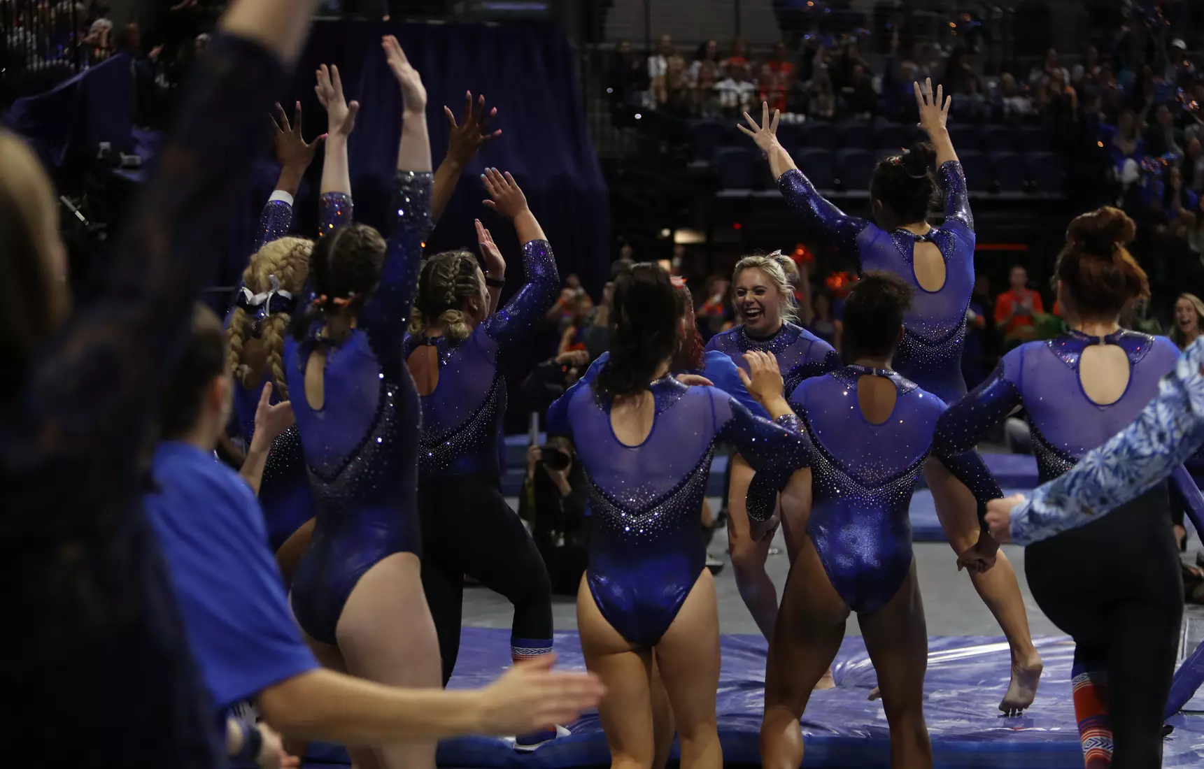 Scenes from the Gators' 198.375 - 197.775 win against the LSU Tigers