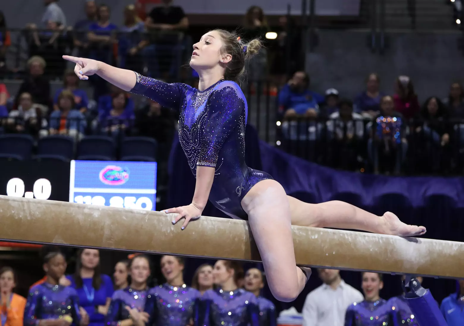 Scenes from the Gators' 198.375 - 197.775 win against the LSU Tigers