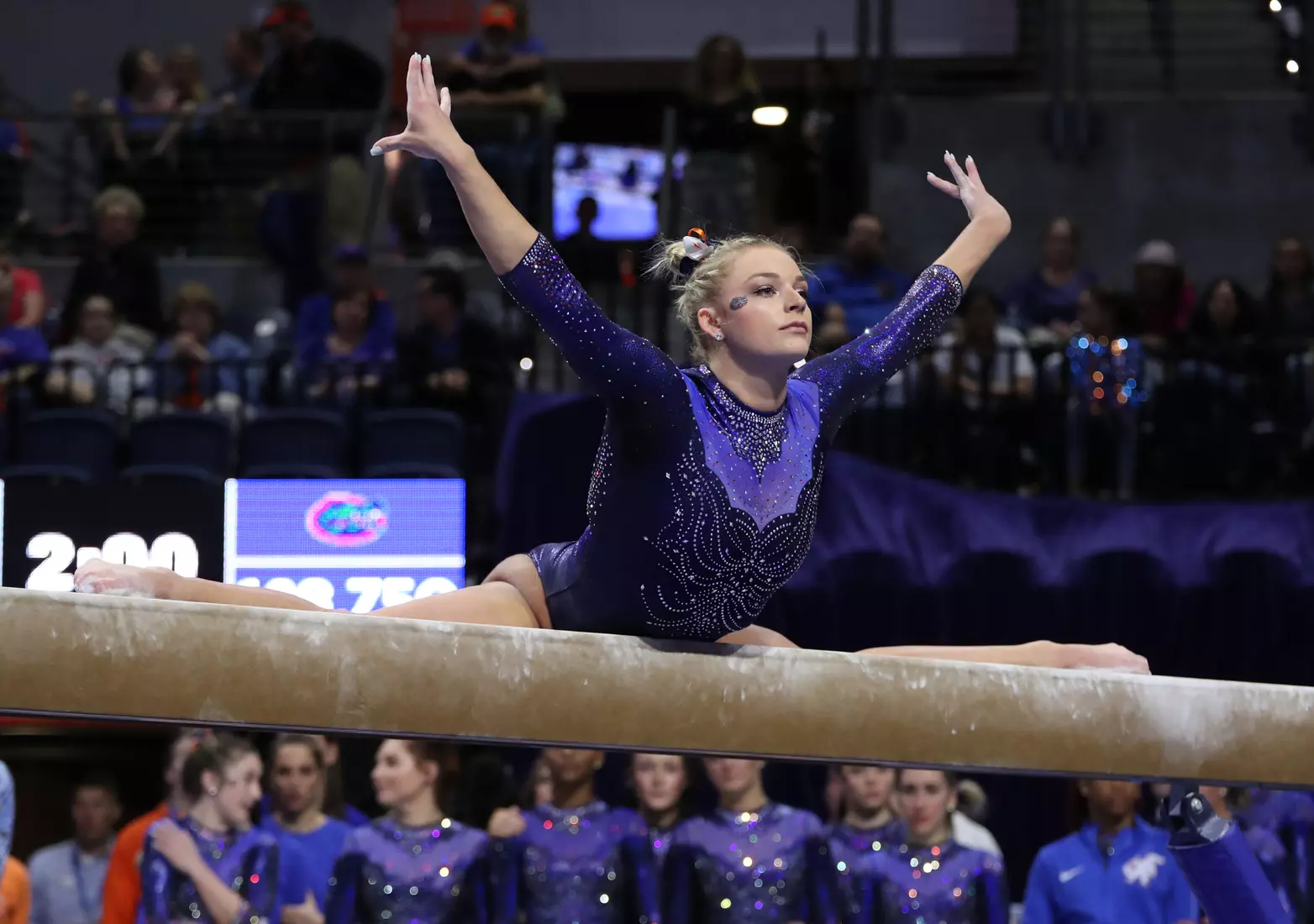 Scenes from the Gators' 198.375 - 197.775 win against the LSU Tigers